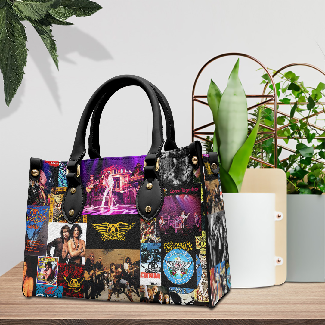 Aerosmith Music Personalized Style Leather Handbag