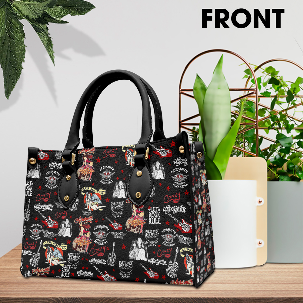 Aerosmith Music Personalized Style Leather Handbag