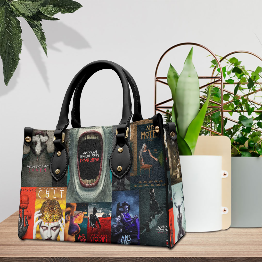American Horror Story Movie Personalized Style Leather Handbag