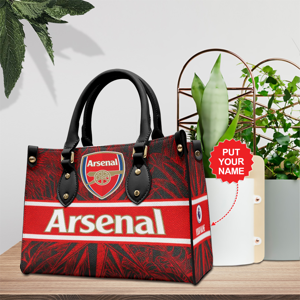 Arsenal EPL Personalized Style Leather Handbag