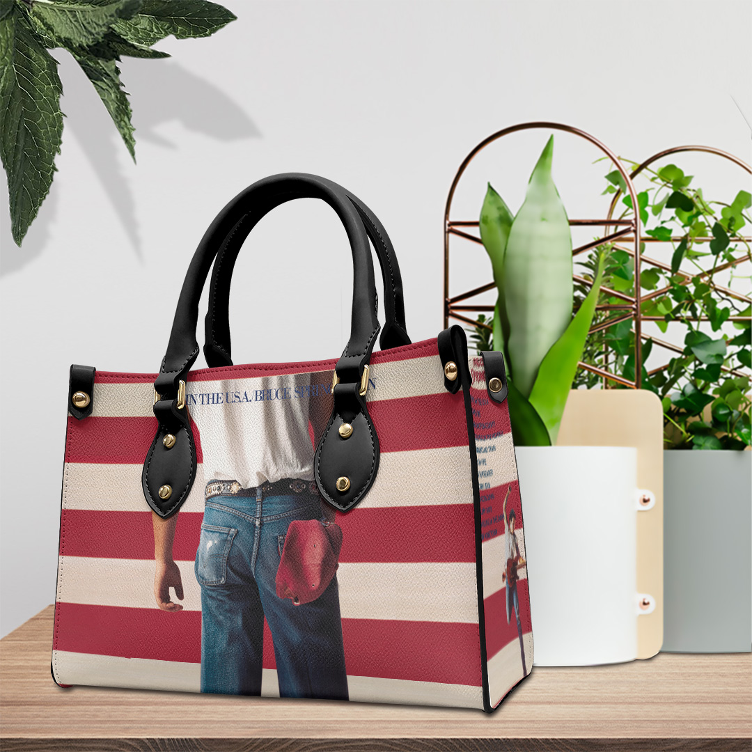 Bruce Springsteen Music Personalized Style Leather Handbag