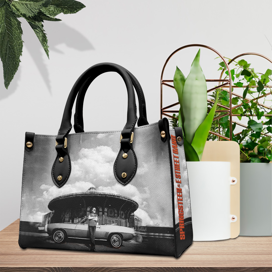 Bruce Springsteen Music Personalized Style Leather Handbag