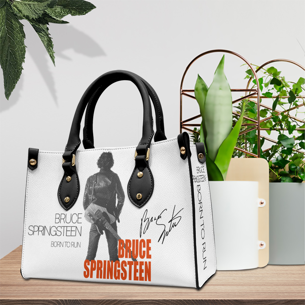 Bruce Springsteen Music Personalized Style Leather Handbag