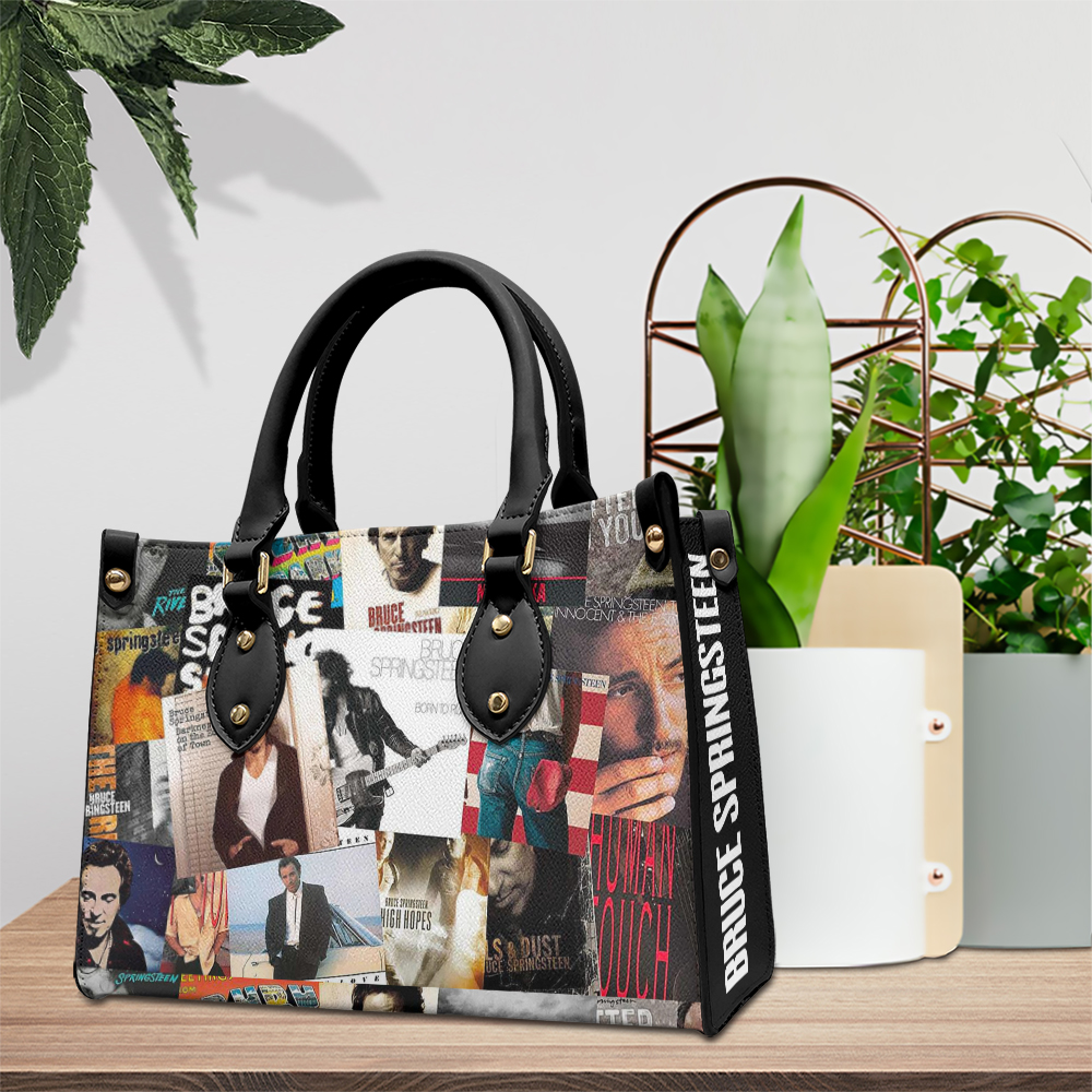 Bruce Springsteen Music Personalized Style Leather Handbag