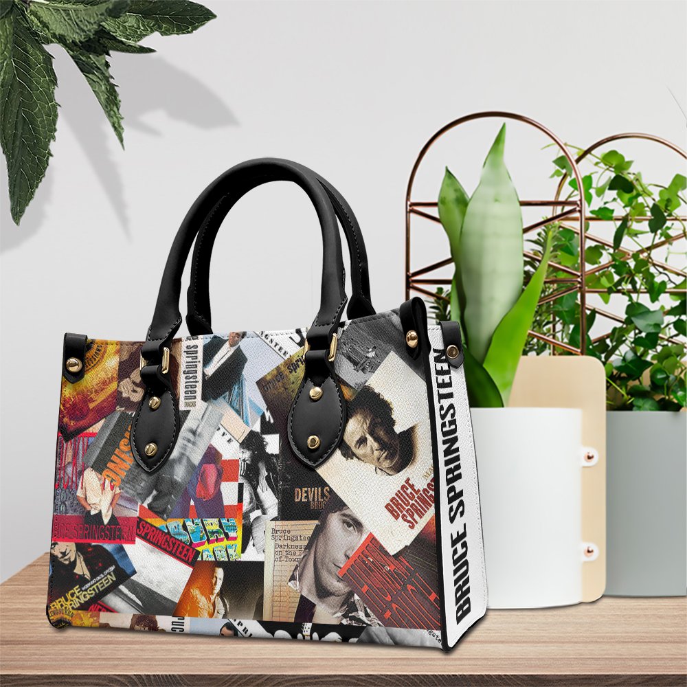 Bruce Springsteen Music Personalized Style Leather Handbag