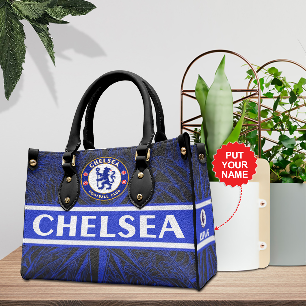 Chelsea EPL Personalized Style Leather Handbag