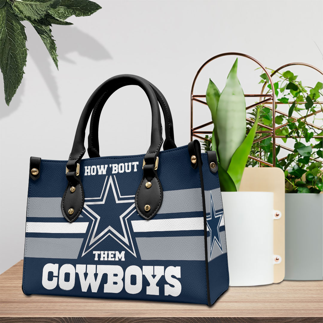 Dallas Cowboys NFL Personalized Style Leather Handbag