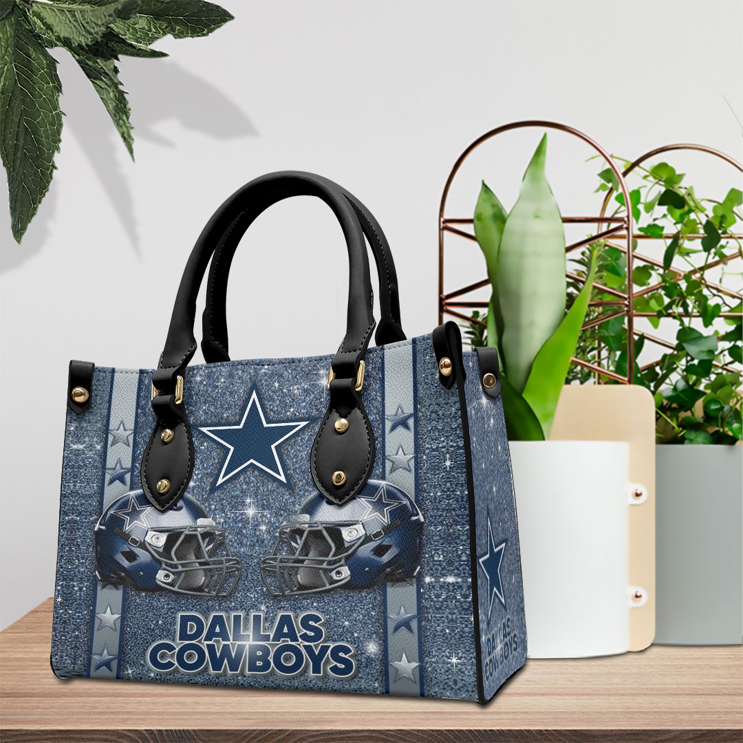 Dallas Cowboys NFL Personalized Style Leather Handbag