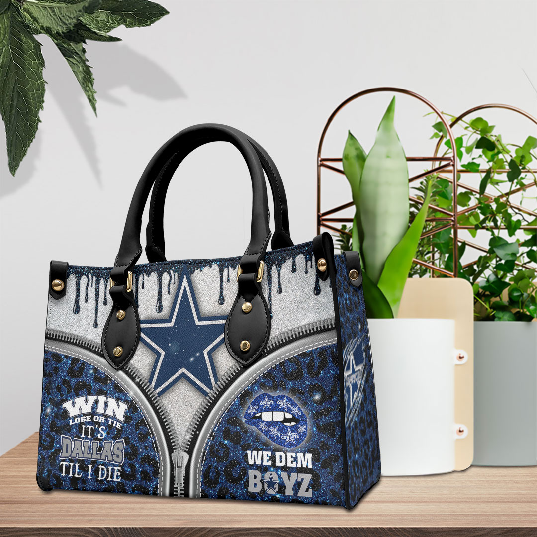 Dallas Cowboys NFL Personalized Style Leather Handbag