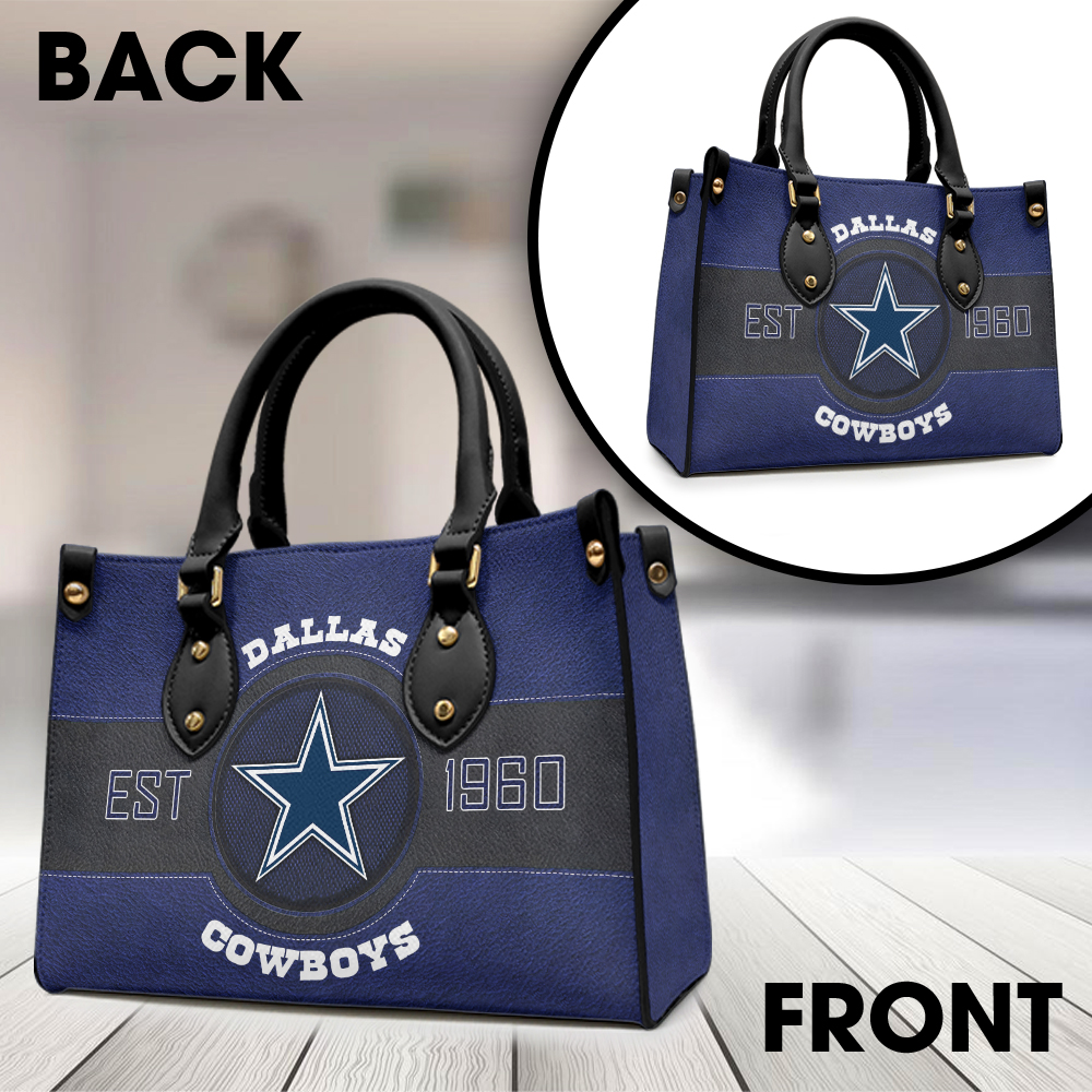 Dallas Cowboys NFL Personalized Style Leather Handbag