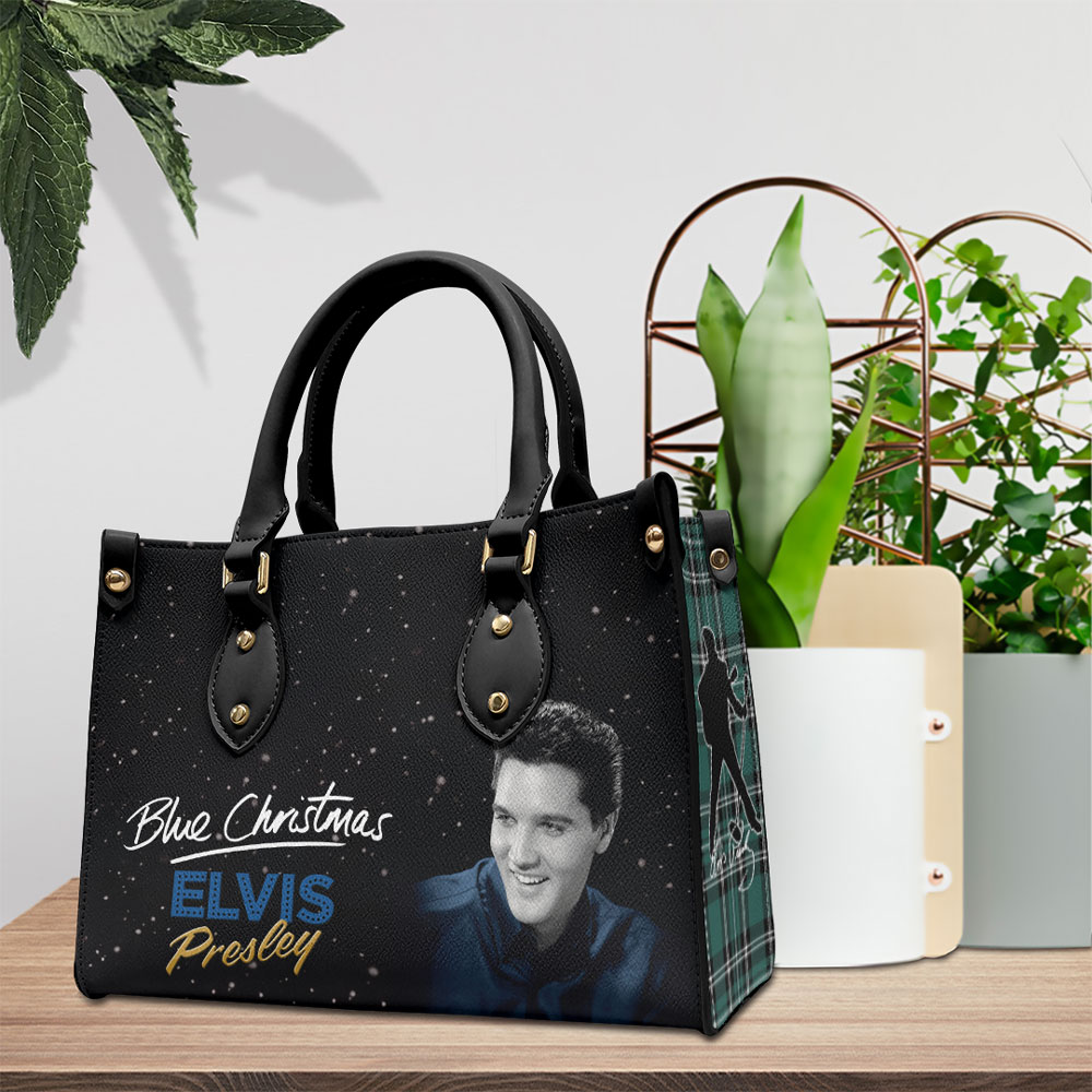 Elvis Presley Music Personalized Style Leather Handbag