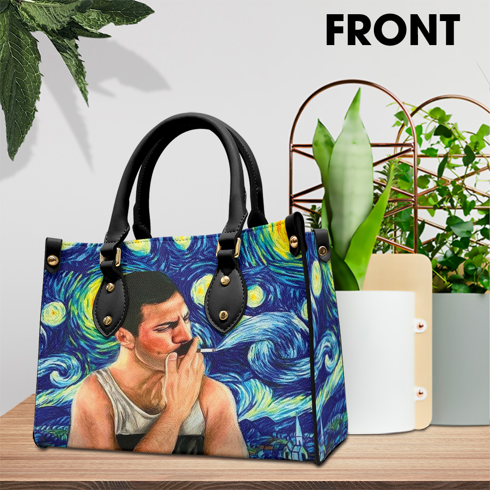 Freddie Mercury Music Personalized Style Leather Handbag