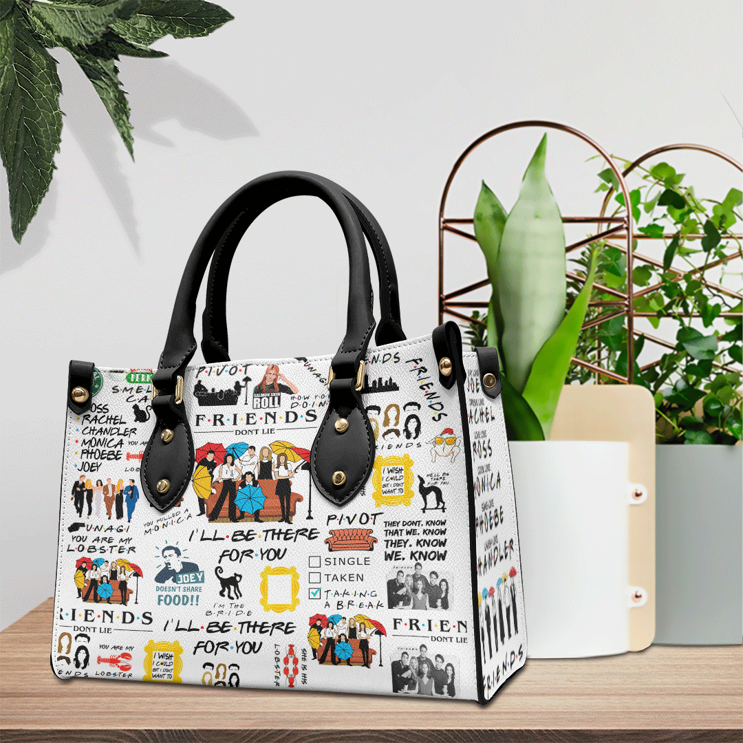 Friends Movie Personalized Style Leather Handbag