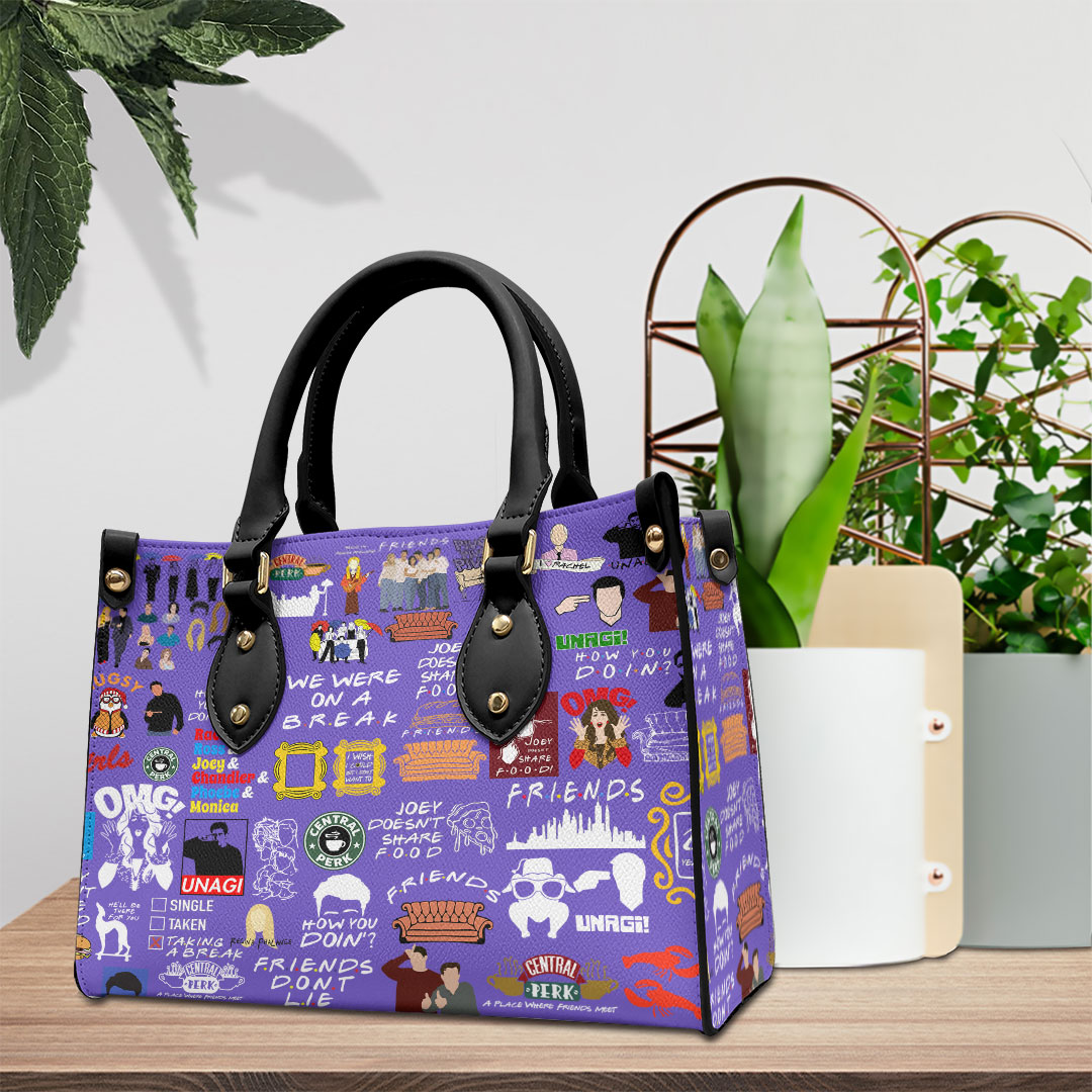 Friends Movie Personalized Style Leather Handbag