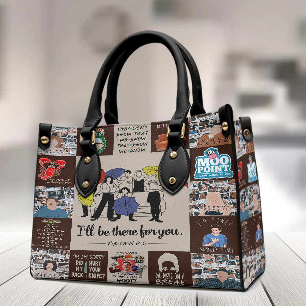 Friends Movie Personalized Style Leather Handbag