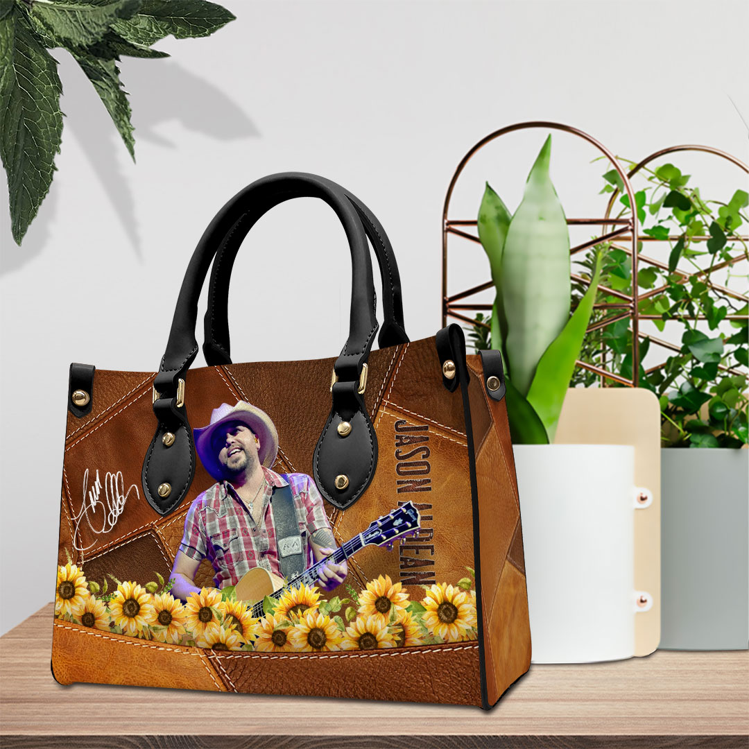 Jason Aldean Music Personalized Style Leather Handbag