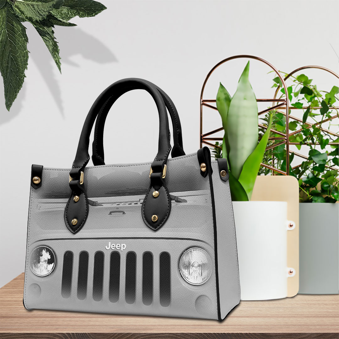 JEEP Car Personalized Style Leather Handbag