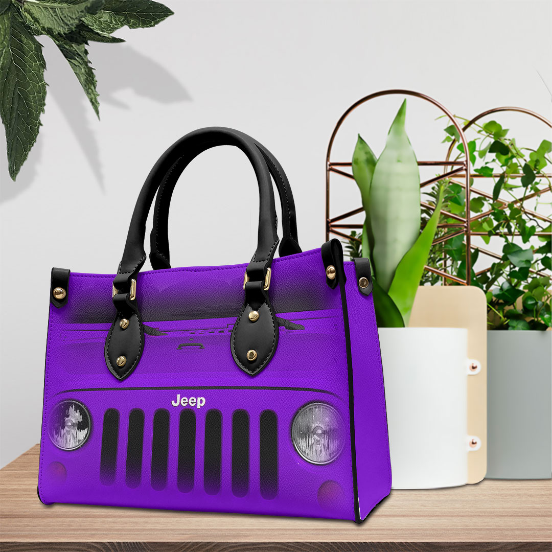 JEEP Car Personalized Style Leather Handbag