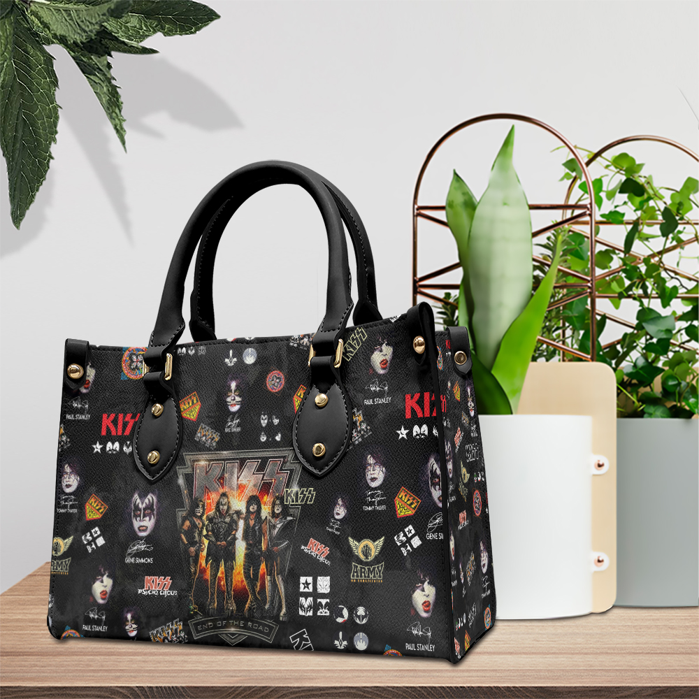 Kiss Music Personalized Style Leather Handbag