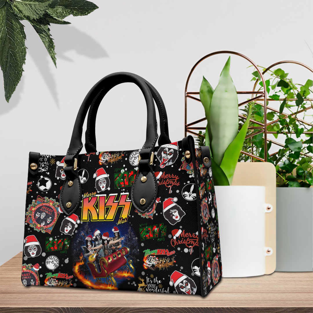 Kiss Music Personalized Style Leather Handbag