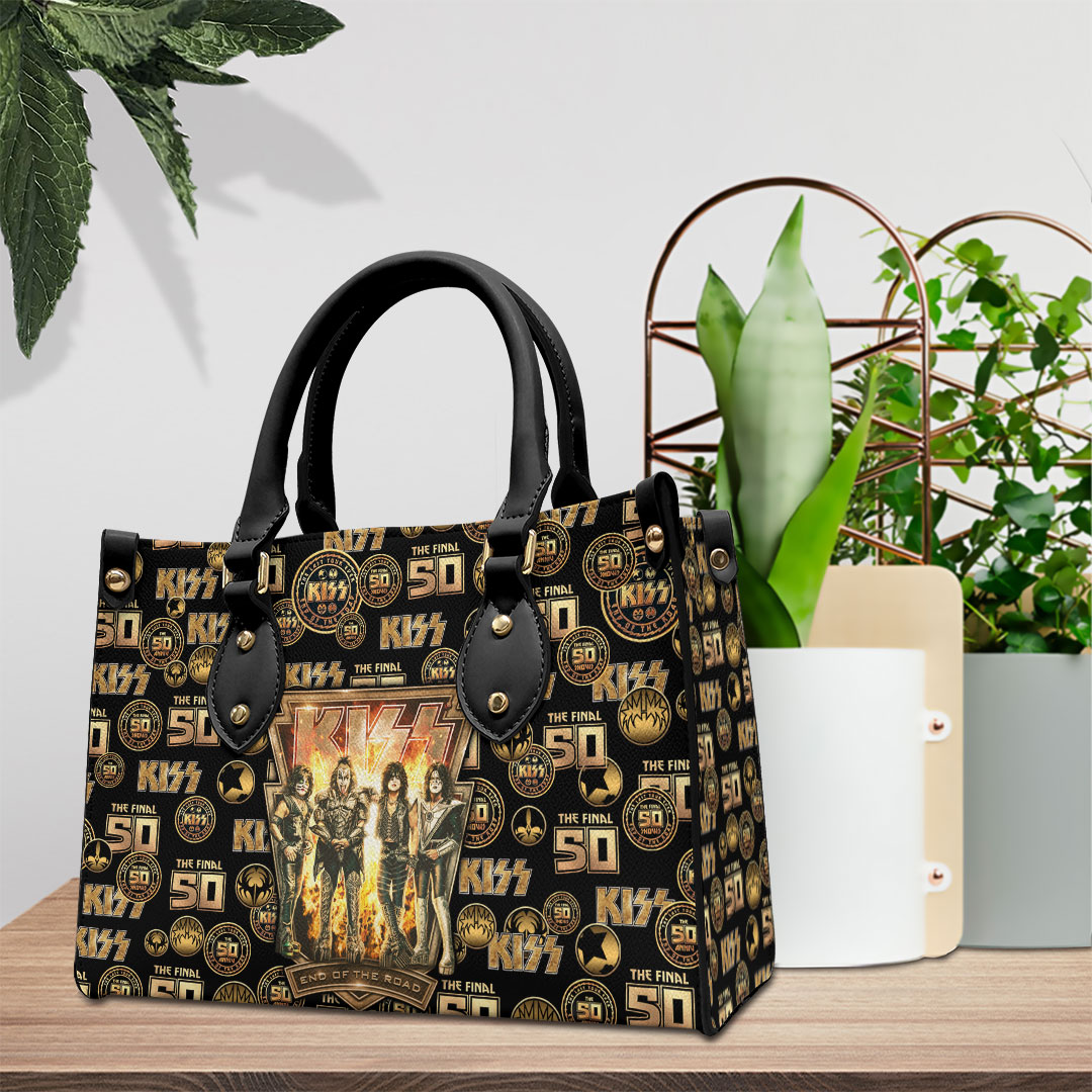 Kiss Music Personalized Style Leather Handbag