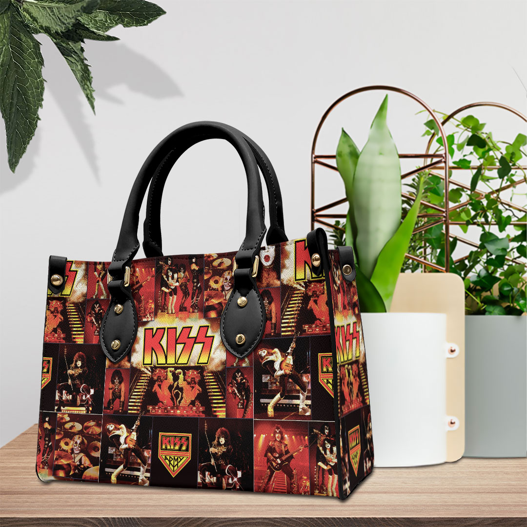 Kiss Music Personalized Style Leather Handbag