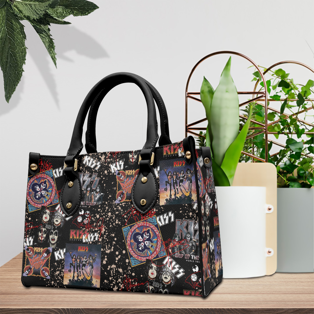 Kiss Music Personalized Style Leather Handbag