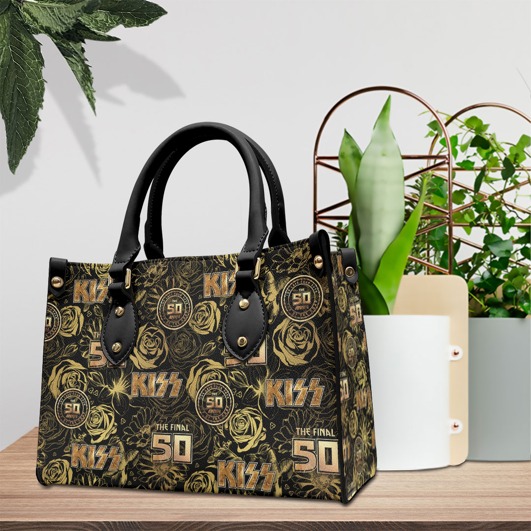 Kiss Music Personalized Style Leather Handbag