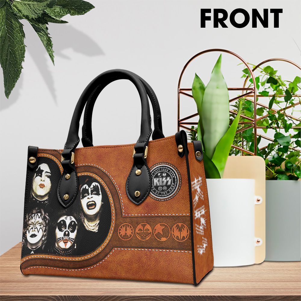 Kiss Music Personalized Style Leather Handbag