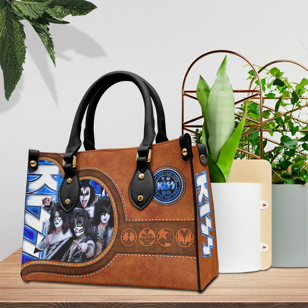 Kiss Music Personalized Style Leather Handbag
