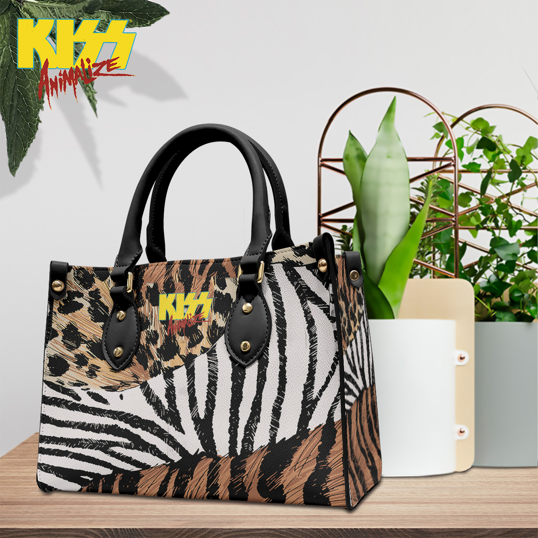 Kiss Music Personalized Style Leather Handbag