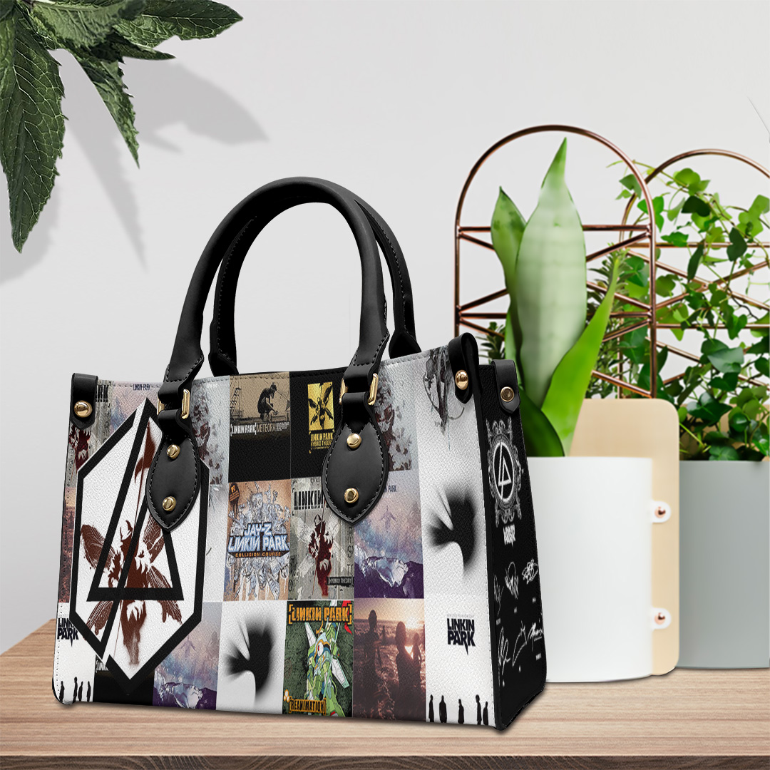 Linkin Park Music Personalized Style Leather Handbag