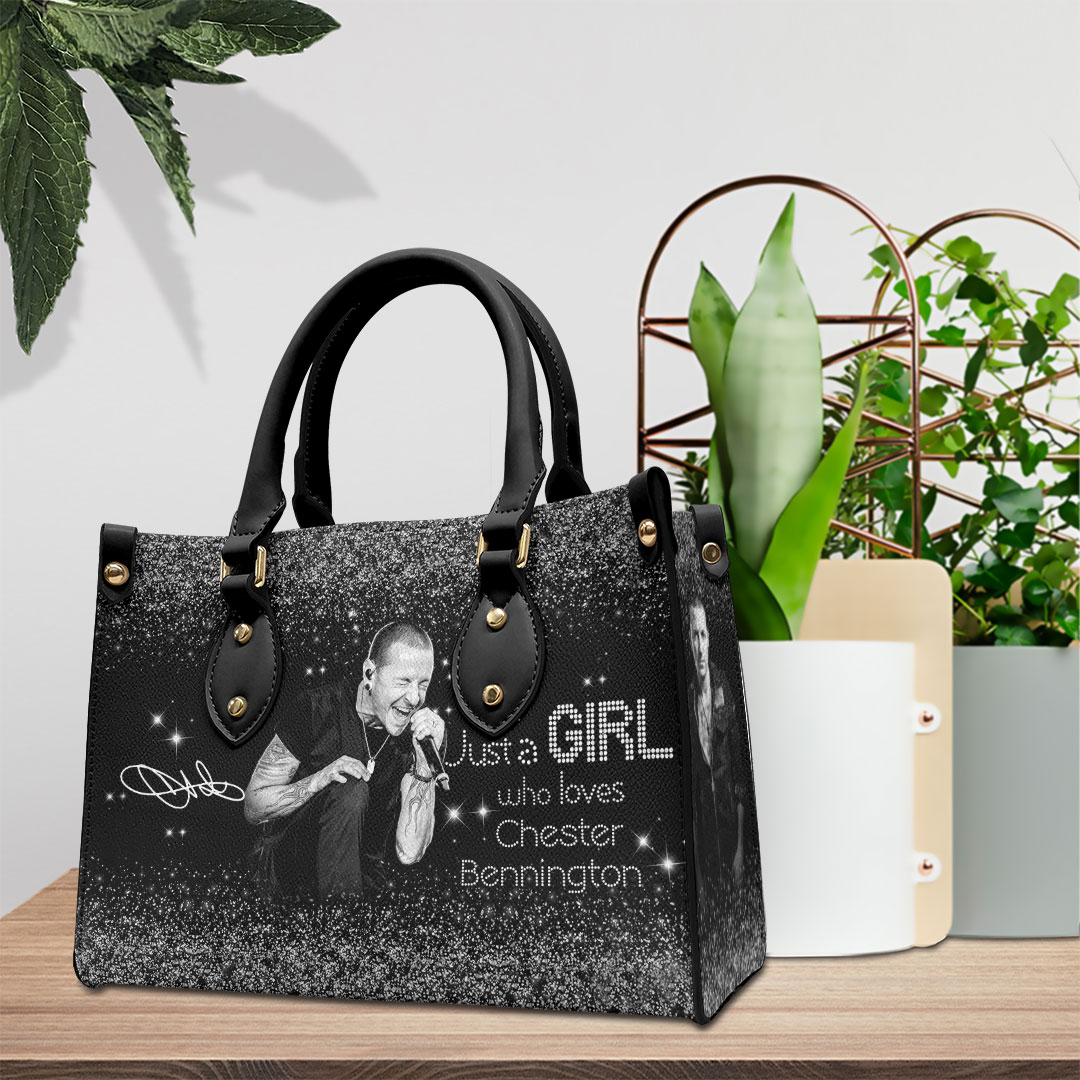 Linkin Park X Chester Bennington Music Personalized Style Leather Handbag