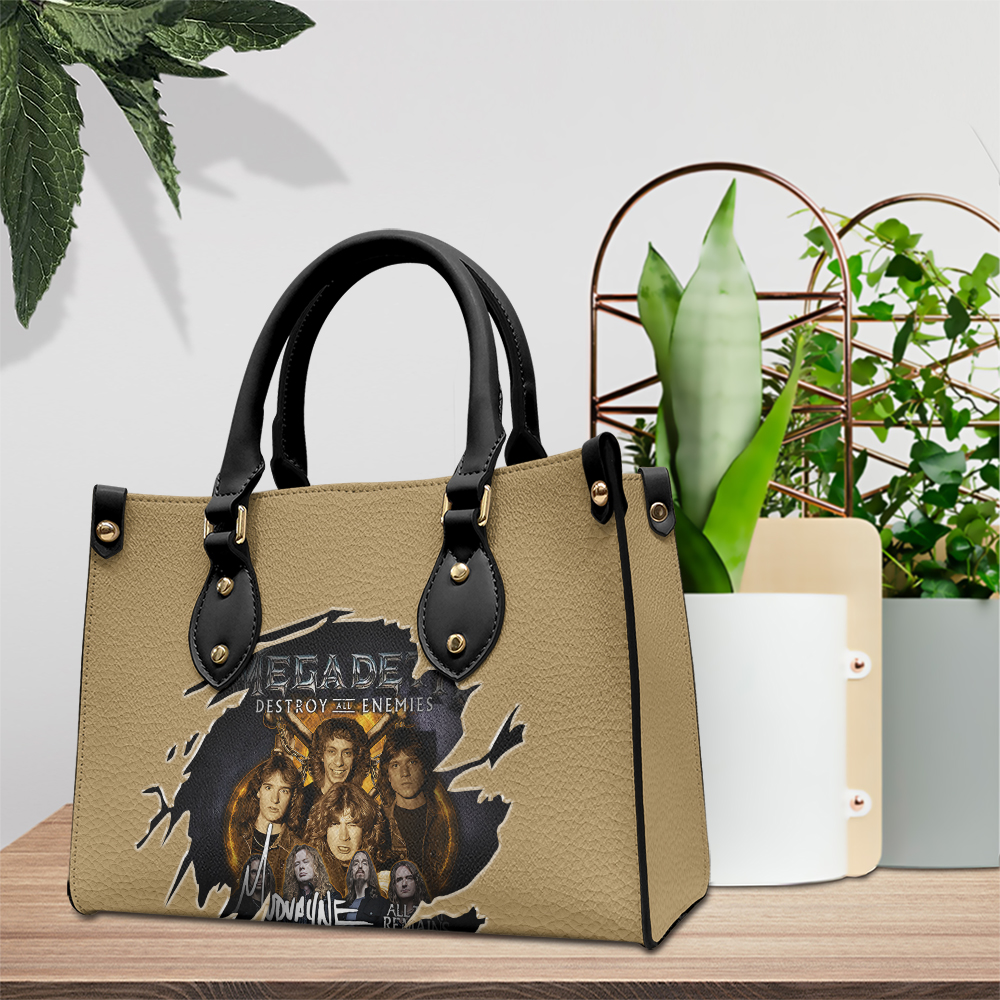 Megadeth Music Personalized Style Leather Handbag