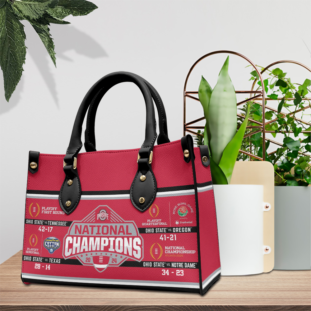 Ohio State Buckeyes NCAA Personalized Style Leather Handbag