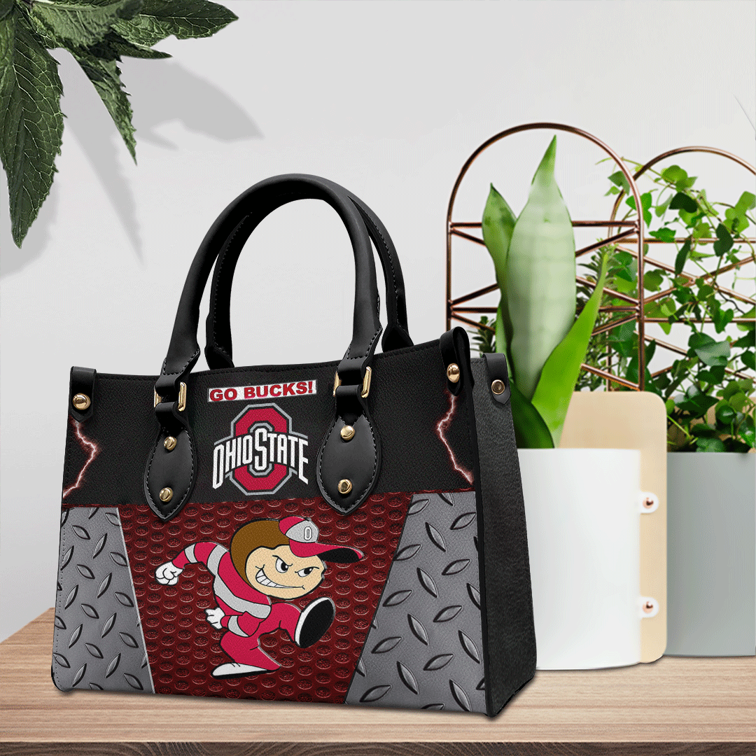 Ohio State Buckeyes NCAA Personalized Style Leather Handbag