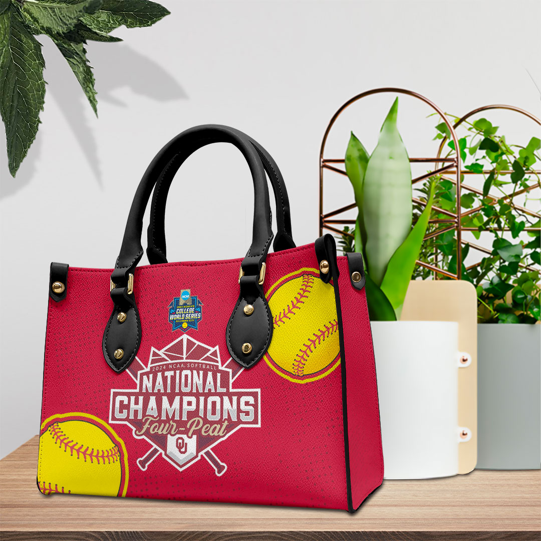 Oklahoma Sooners NCAA Personalized Style Leather Handbag