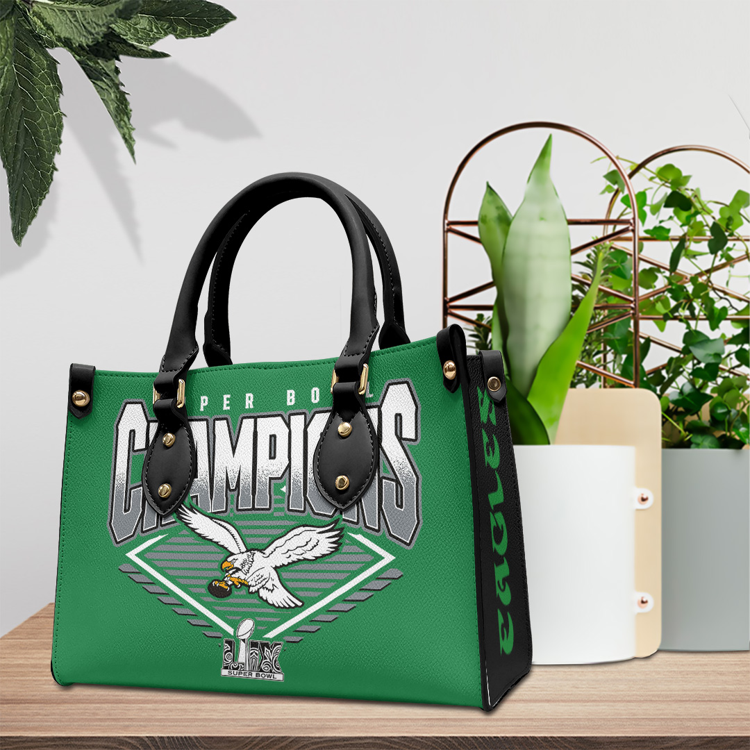 Philadelphia Eagles NFL Personalized Style Leather Handbag
