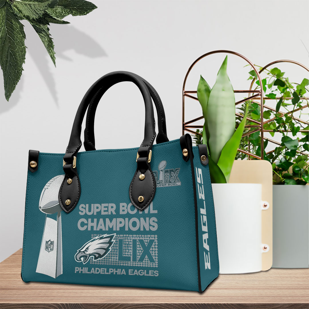 Philadelphia Eagles NFL Personalized Style Leather Handbag