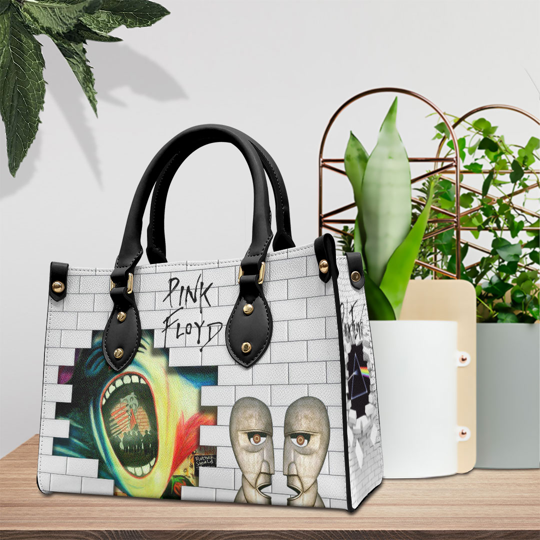 Pink Floyd Music Personalized Style Leather Handbag