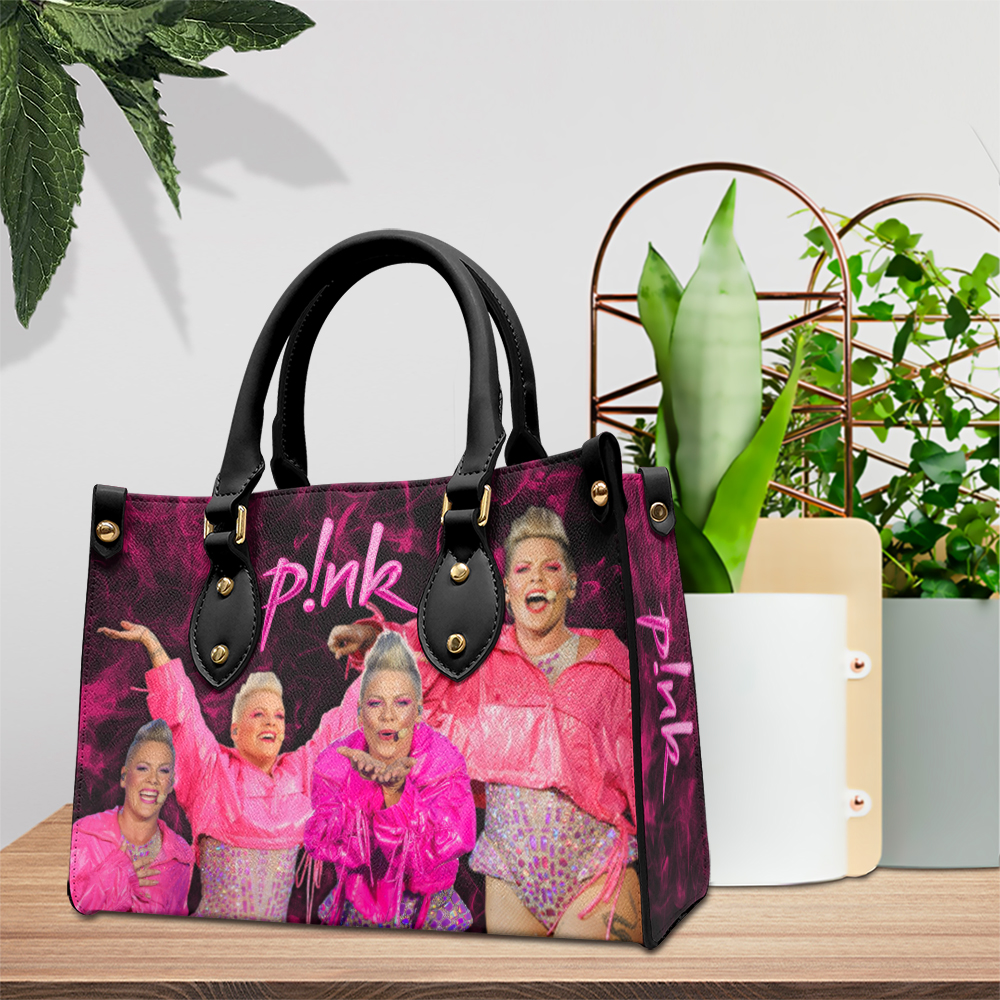 Pnk Music Personalized Style Leather Handbag