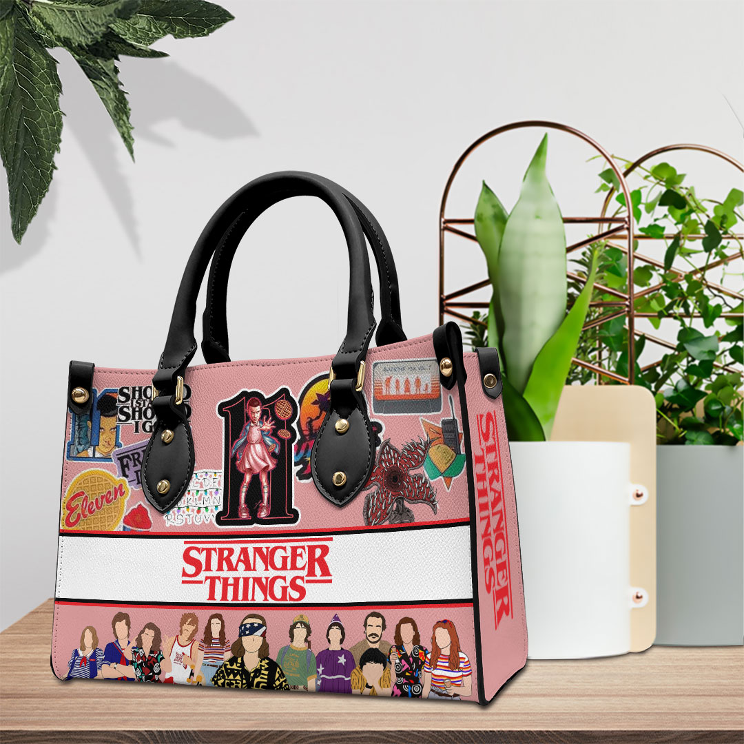 Stranger Things Movie Personalized Style Leather Handbag