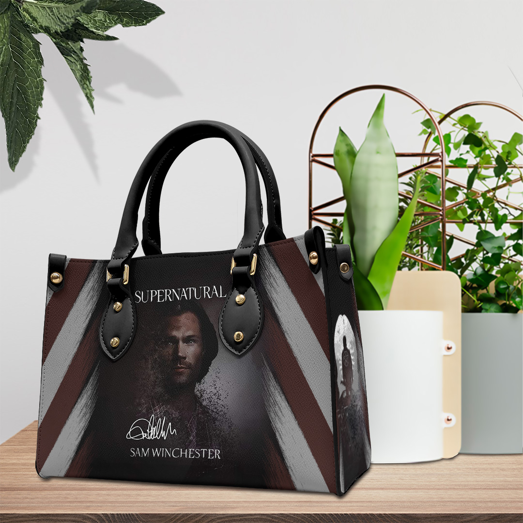 Supernatural Music Personalized Style Leather Handbag