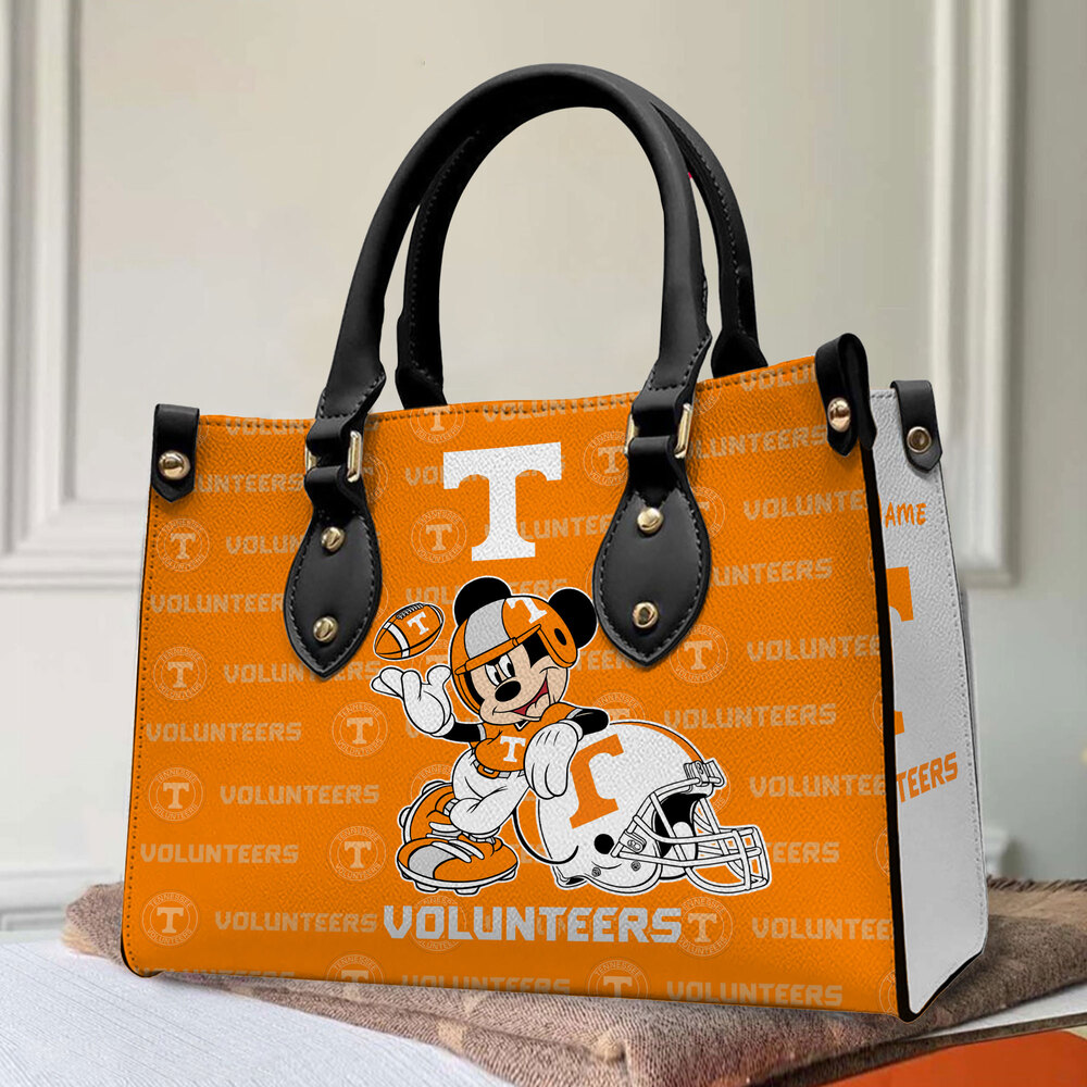 Tennessee Volunteers NCAA Personalized Style Leather Handbag