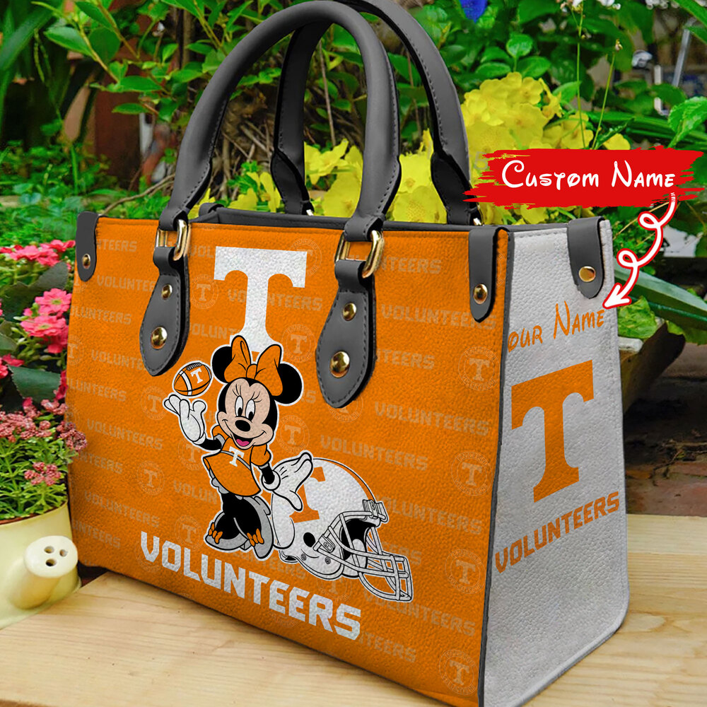Tennessee Volunteers NCAA Personalized Style Leather Handbag