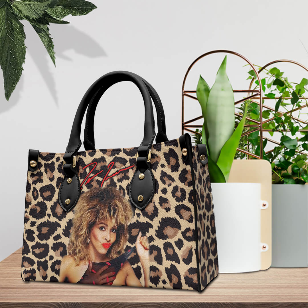 Tina Turner Music Personalized Style Leather Handbag