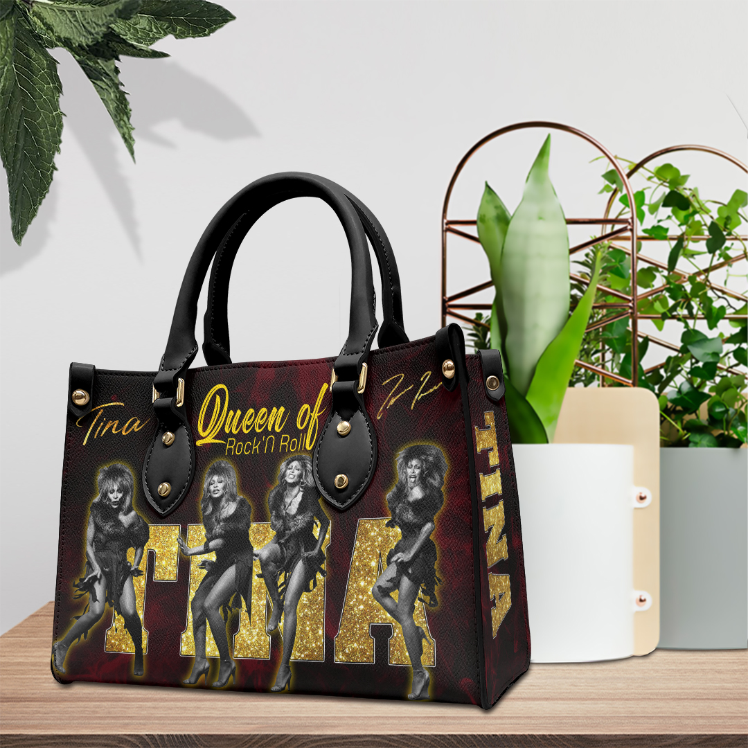 Tina Turner Music Personalized Style Leather Handbag