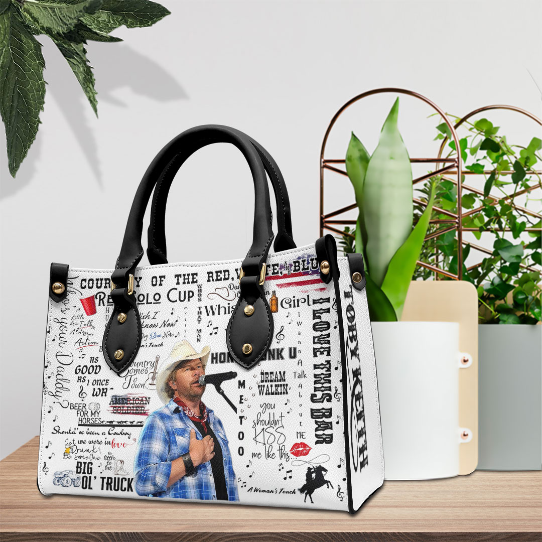 Toby Keith Music Personalized Style Leather Handbag